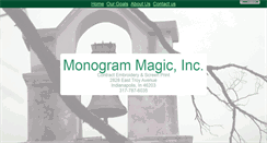 Desktop Screenshot of monogram-magic.com